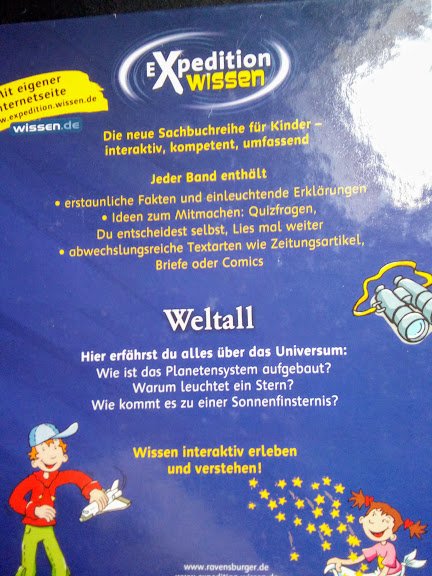 Expedition wissen Weltall 