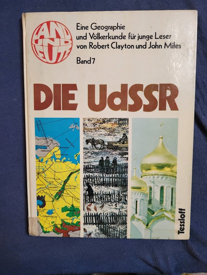 buch die Udssr reihe Land und Leute