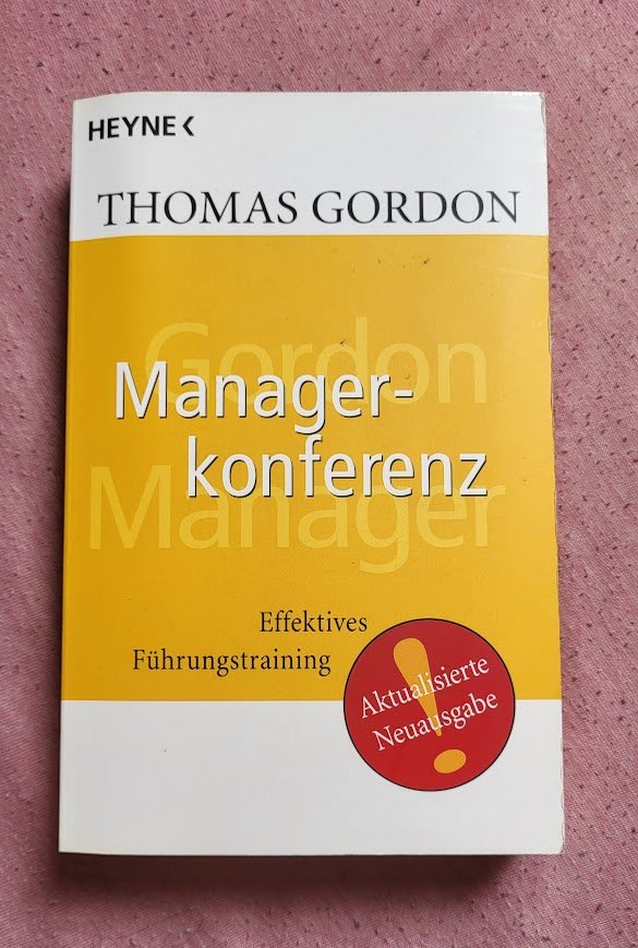 Thomas Gordon Managerkonferenz Heyne TB 