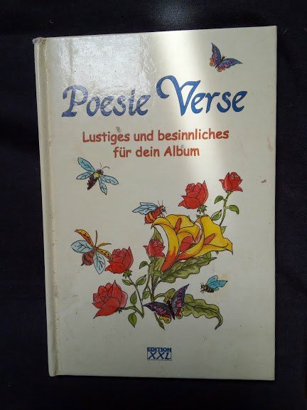 Buch Poesie Verse 