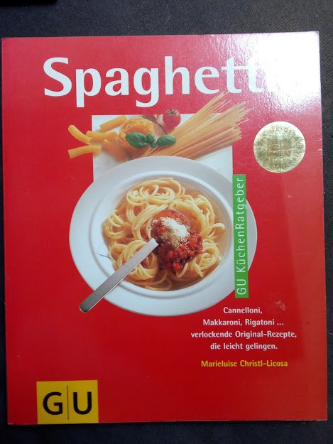 GU Küchenratgeber Spaghetti sehr guter zustand 64 seiten