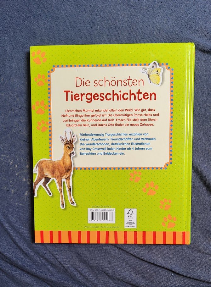 buch Die schönsten Tiergeschichten 