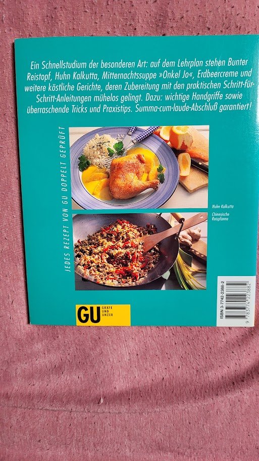 Buch Studentinnenküche GU Küchenrageber 