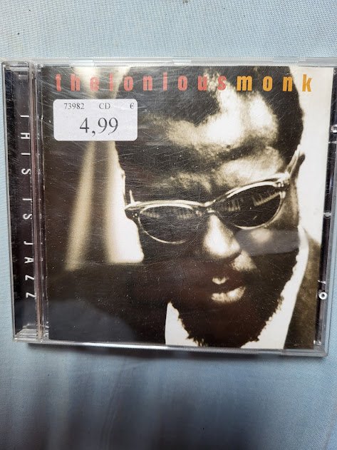 CD Monk, Thelonious this is jazz 