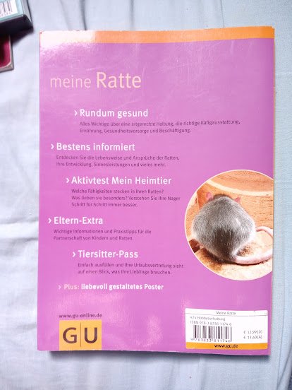 GU Heimtierratgeber Meine Ratte  