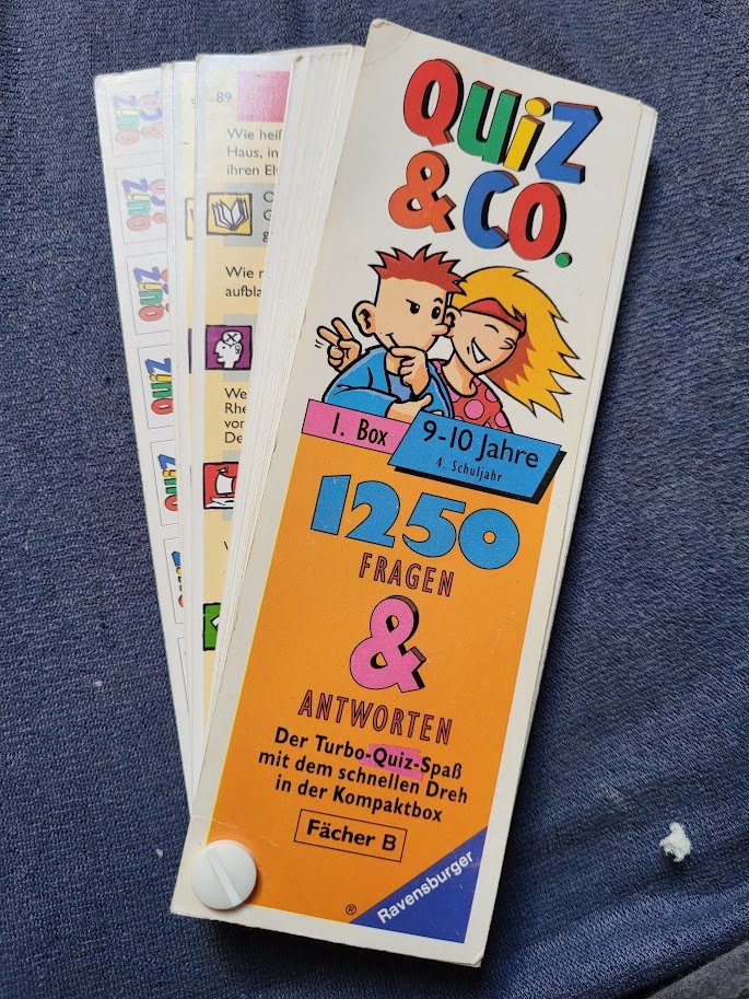 Ravensburger Fächerbuch Quiz &Co 9-10 Jahre 4. Schuljahr 