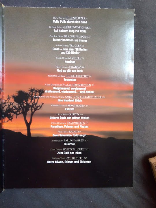 Buch letzte Abenteuer dieser Erde Jacques Cousteau Reinhold Messner Hans Hass u.v.m. 1981