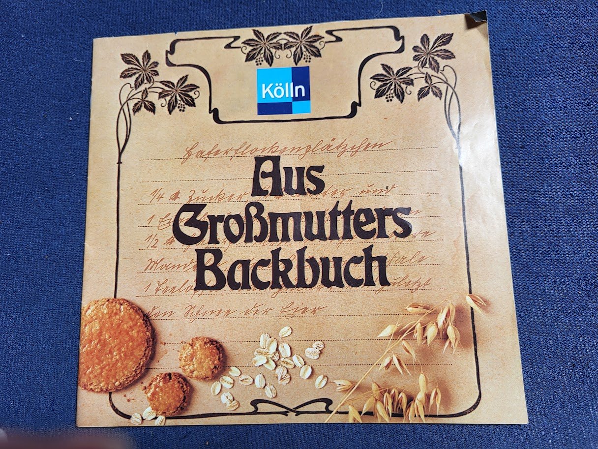 Kölln Heft aus Grossmutters Backbuch