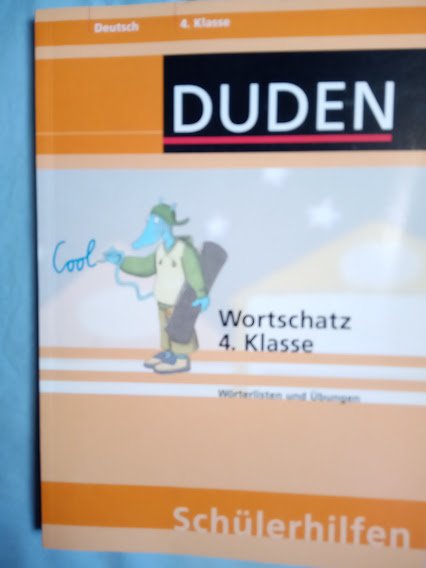 Buch Duden  Wortschatz 4. Klasse 
