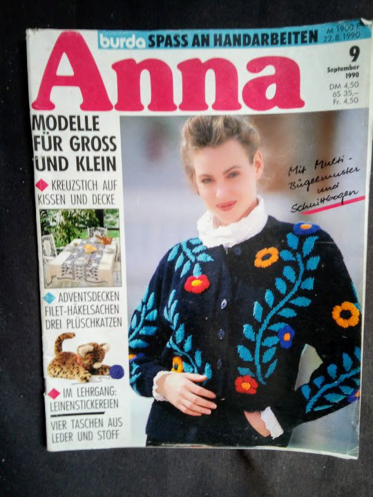 alte Anna Hefte Spass an Handarbeiten je 2.50