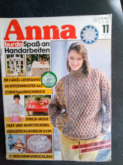 alte Anna Hefte Spass an Handarbeiten je 2.50