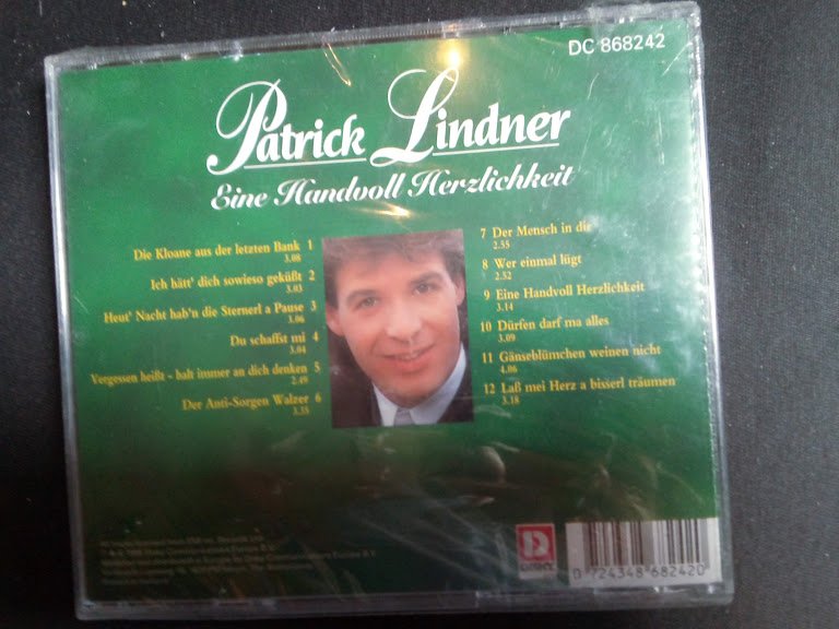 CD Patrick Lindner Eine Handvoll Zärtlichkeit Neu OVP 