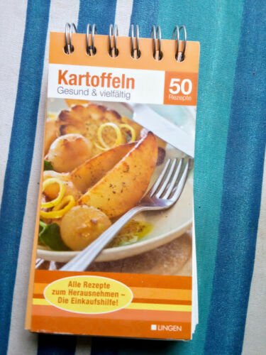 Rezeptblock mit spiralbindung Kartoffeln 50 Rezepte lingen sehr guter zustand