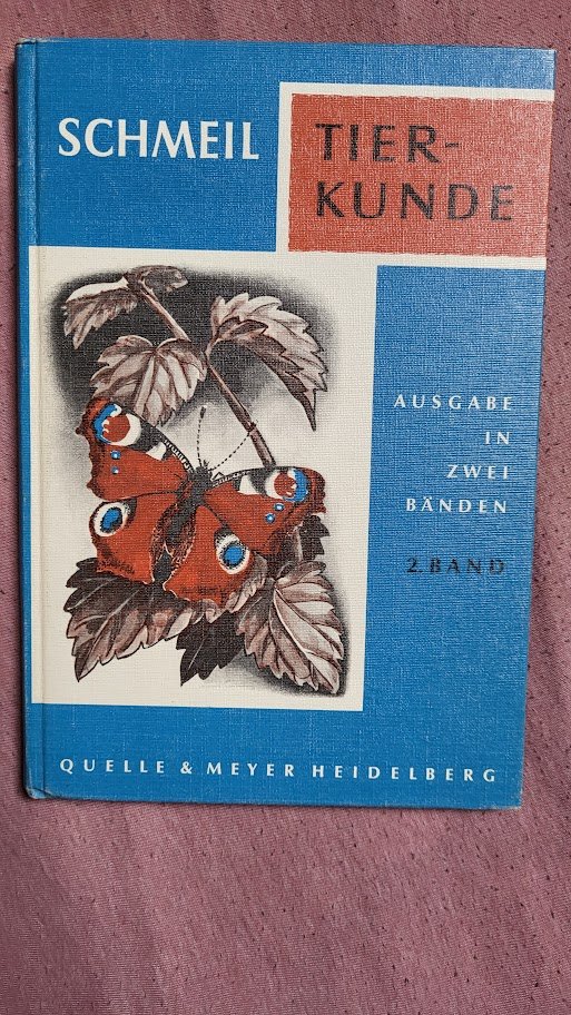 buch Schmeil Tierkunde 2. Band 