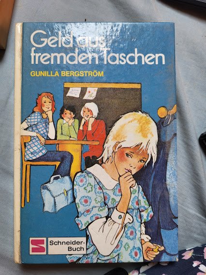 Gunilla Bergstöm Geld aus fremden Taschen Schneider buch 1976