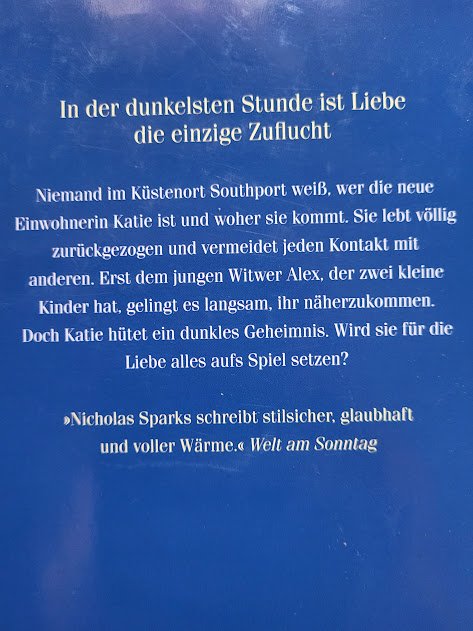 Nicholas Sparks Wie ein Licht in der Nacht 