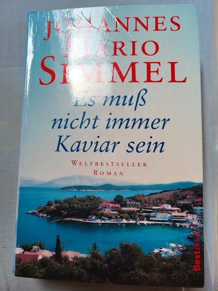 Buch Johannes Mario Simmel es muss nicht immerKaviar sein 