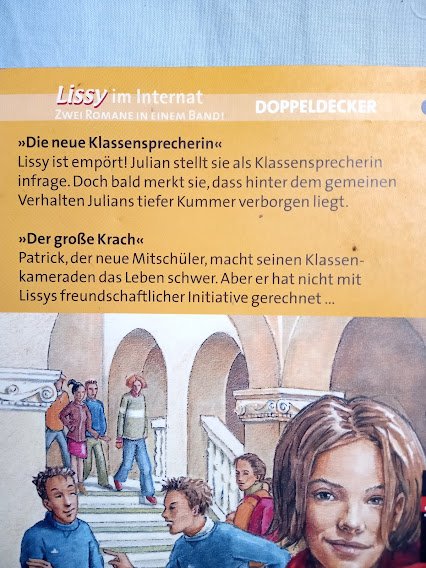 Enid blyton tb Lissy im Internat Doppelband  2