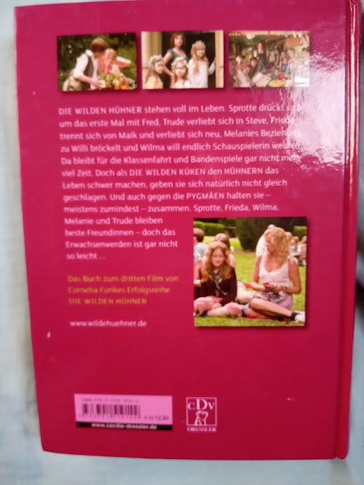 Thomas Schmid Cornelia Funkes Die wilden Hühner und das Leben Buch zum Film 