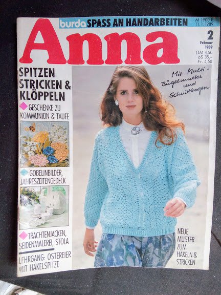 alte Anna Hefte Spass an Handarbeiten je 2.50