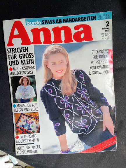 alte Anna Hefte Spass an Handarbeiten je 2.50