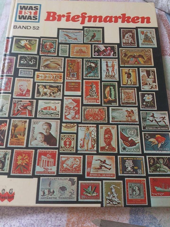 Was ist Was Briefmarken älteres Buch 1973