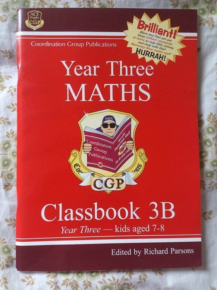 Schul Lernheft Year three maths in englisch Classbook 3 b 7-8Jahre 