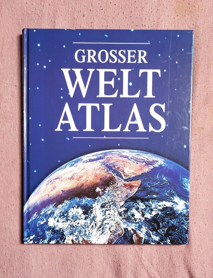 buch Grosser Weltatlas übersichtlich präzise aktuell