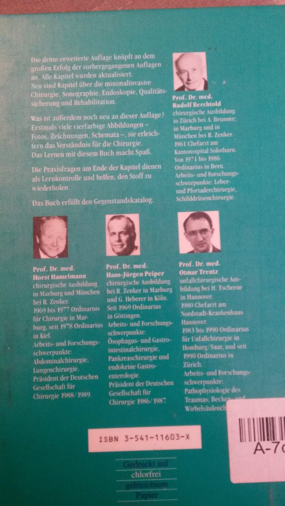 Chirurgie 3. Auflage