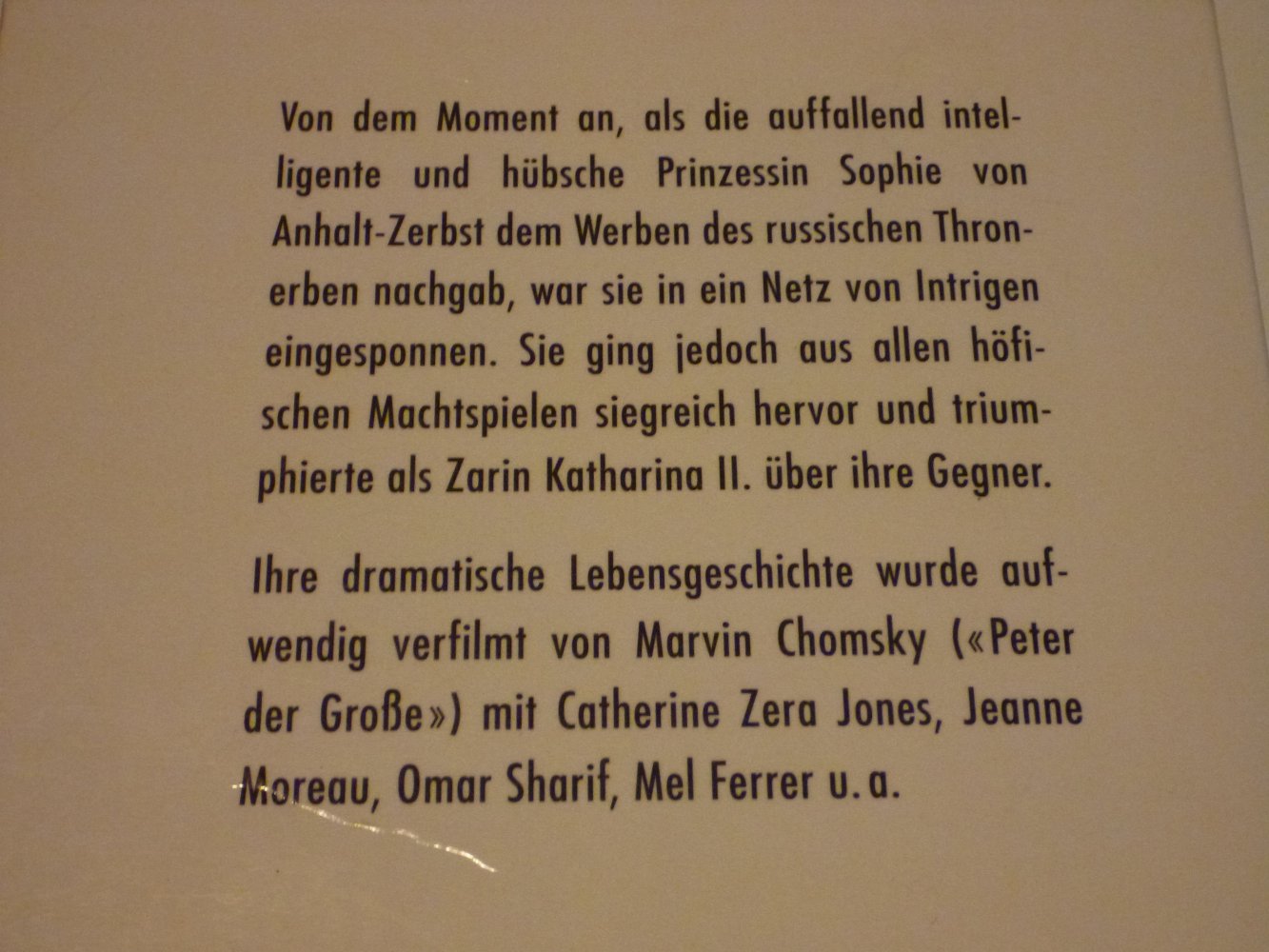 Katharina die Grosse - Carolyn Erickson