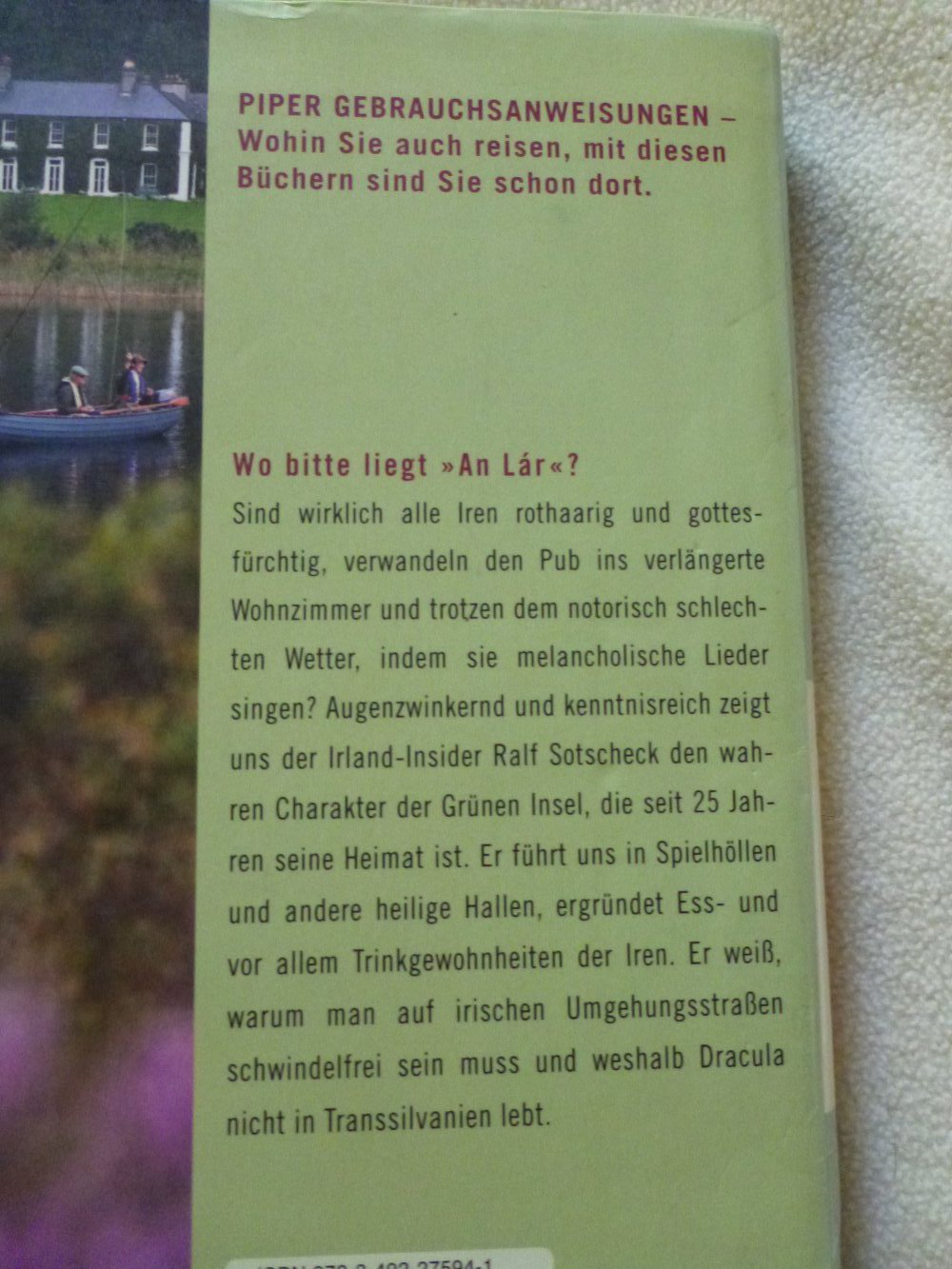 Buch: Gebrauchsanweisung für Irland von Ralf Sotscheck