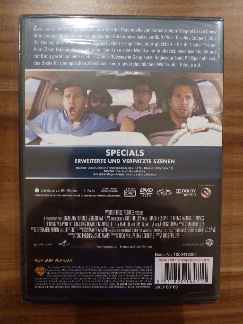 DVD: Hangover 3, neu