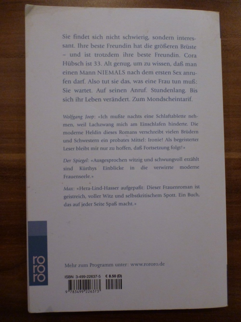 Buch: Mondscheitarif