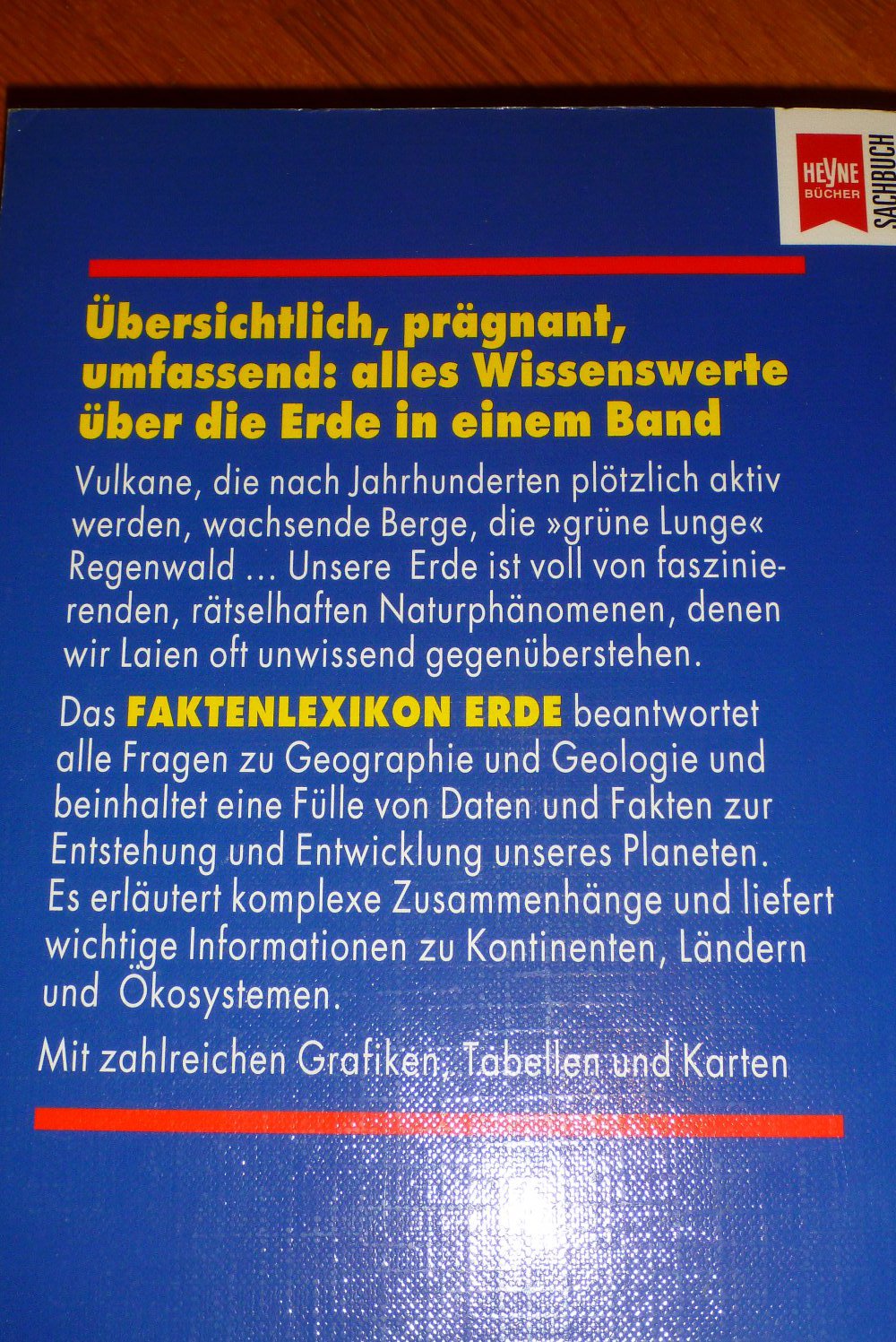Buch: Fakten Lexikon der Erde, neu