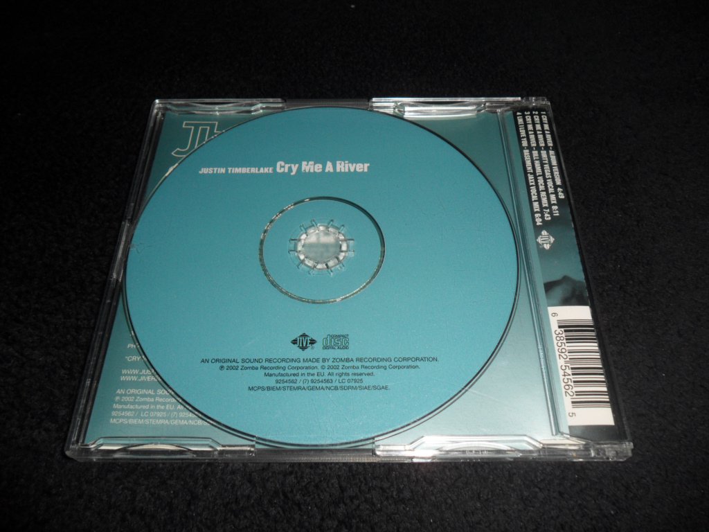 Maxi CD - Justin Timberlake Cry me a River