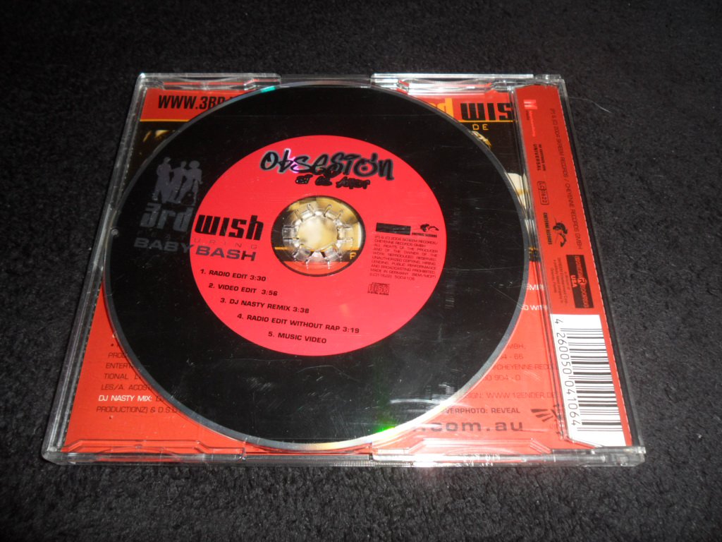 Maxi CD 3rd Wish - Obsesion