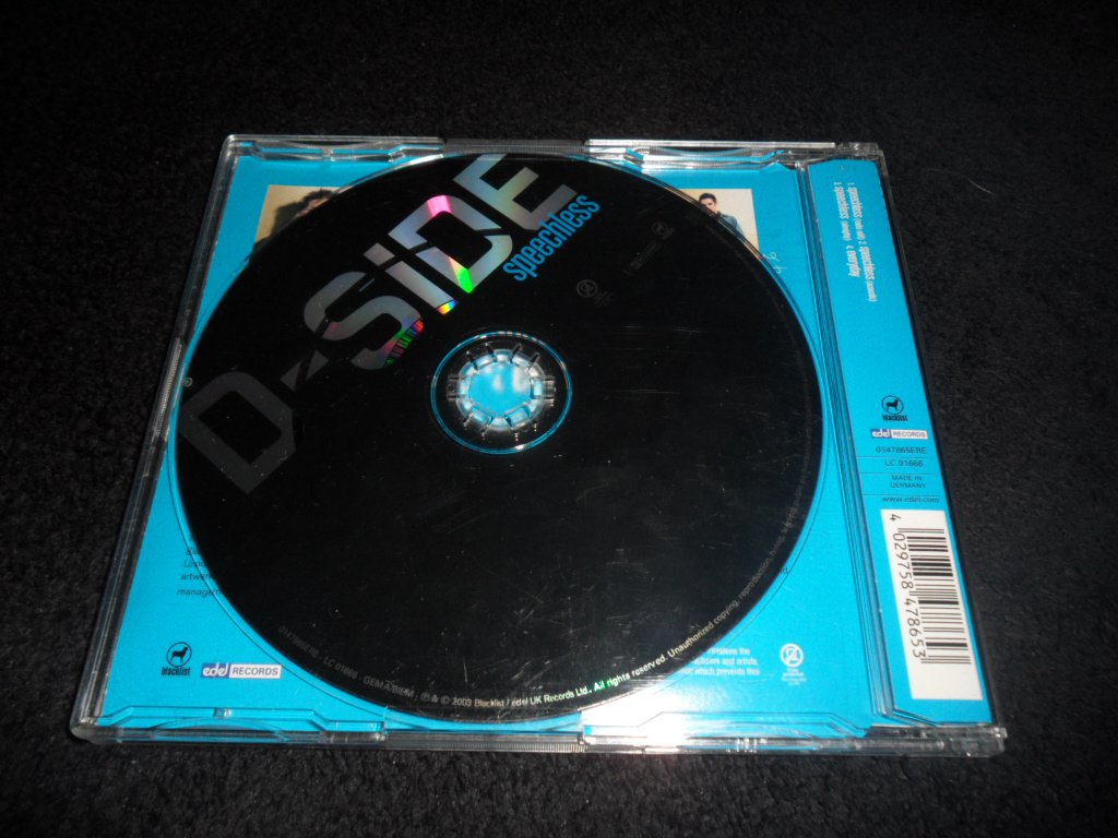 Maxi CD von D-SIDE Speechless