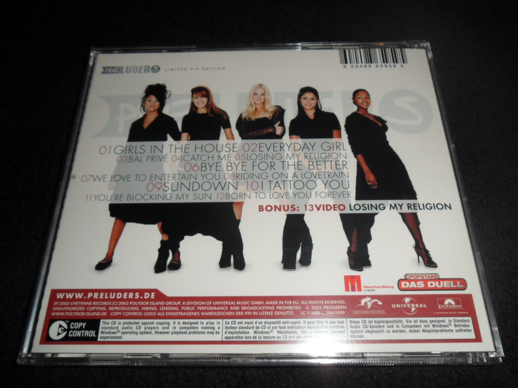  Album Preluders - Girls in the House