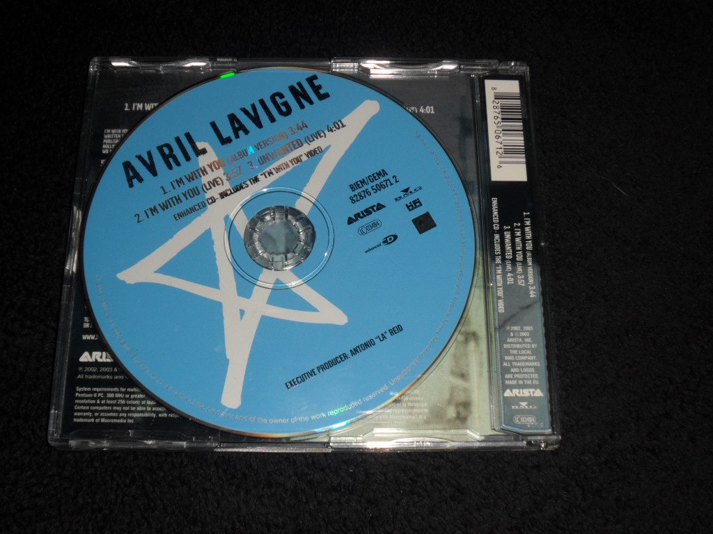 Maxi CD Avril Lavigne - I´m with you