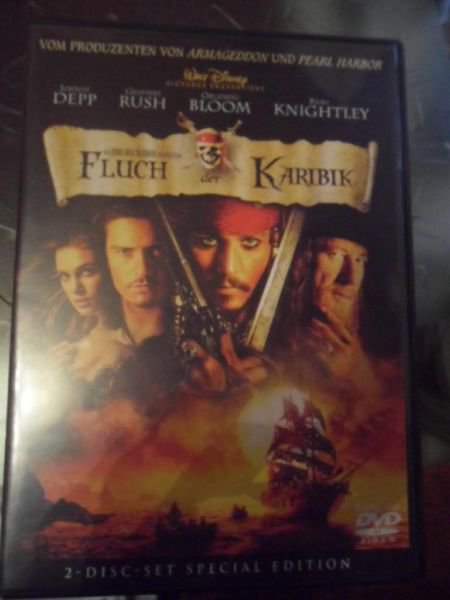 Fluch der Karibik 1 Teil - DVD