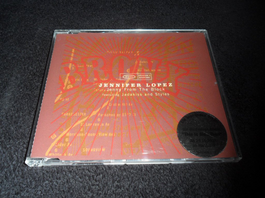 Maxi CD Jennifer Lopez Jenny from the Block