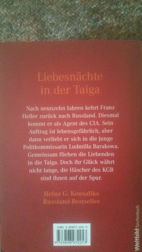 Konsalik - Liebesnächte in der Taiga
