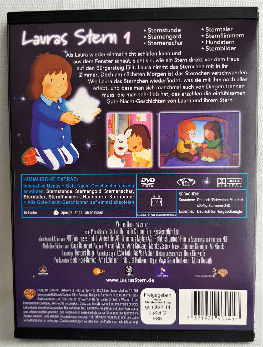 DVD -- Lauras Stern -- Teil 1