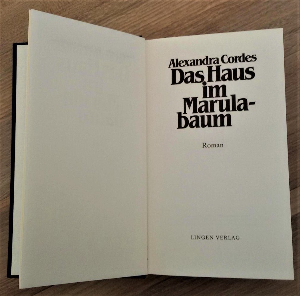  Das Haus im Marulabaum - Alexandra Cordes - Lingen Verlag