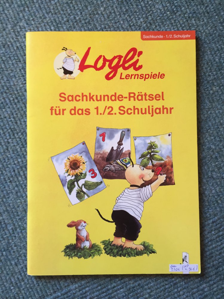 Sachkunde-Rätsel für das 1./2. Schuljahr