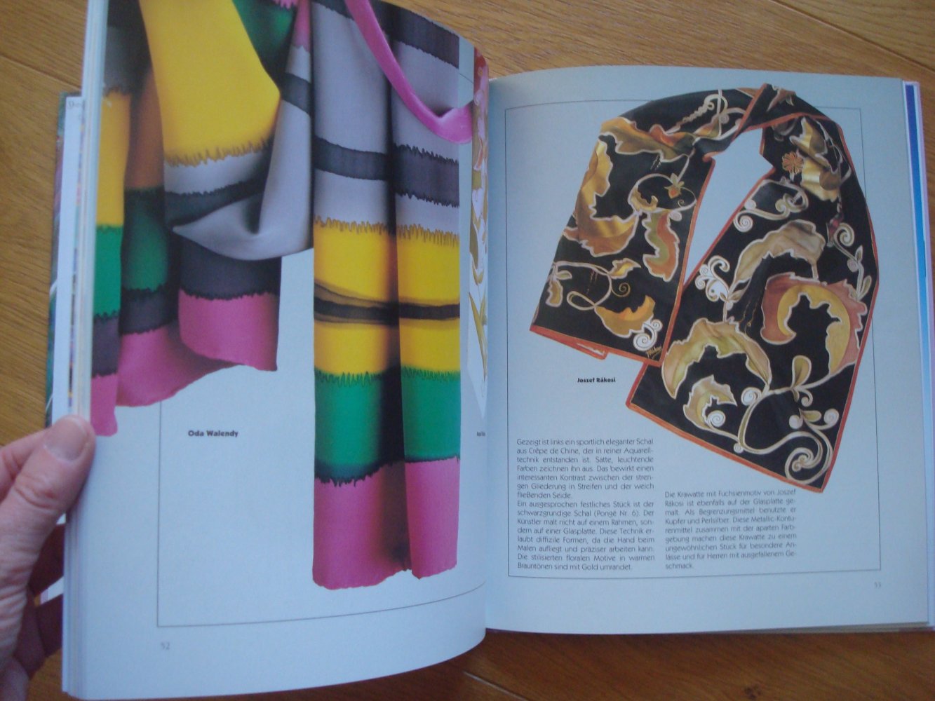 Buch Seidenmalerei Tücher und Krawatten Elisabeth Schwinge