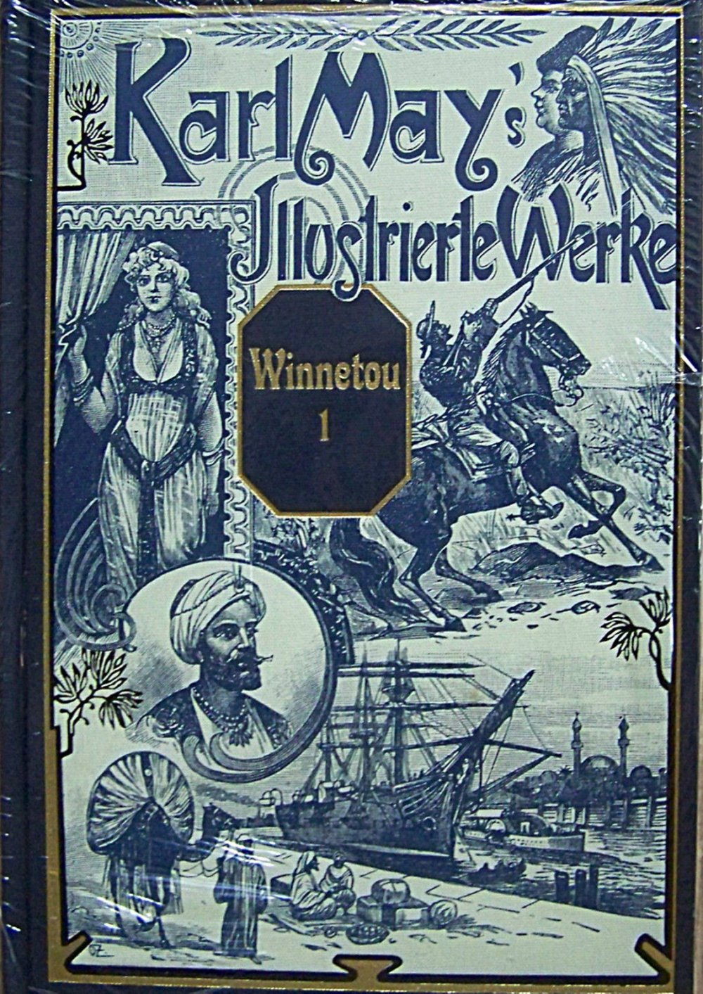 Karl May´s Illustrierte Werke - Winnetou1 -gebundene Ausgabe- in Folie  neu