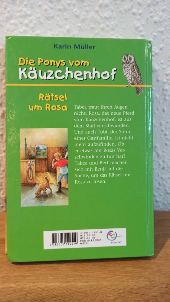 Rätsel um Rosa, ab 8 Jahre!!