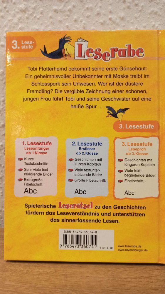 6 1/2 Gespenster und der Geist mit der Maske, ab 7 Jahre