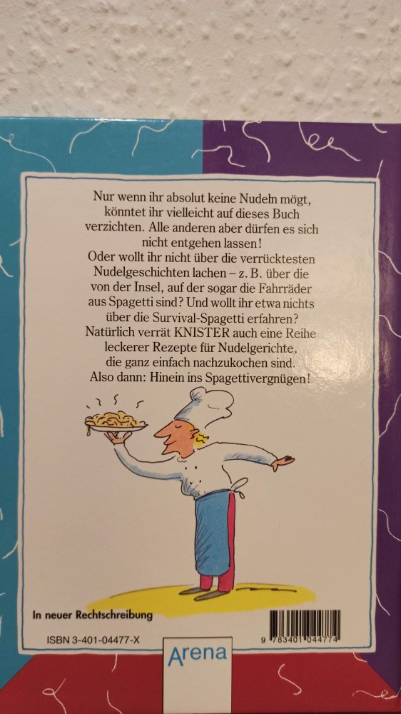 Alles Spagetti, Knister, ab 10 Jahre